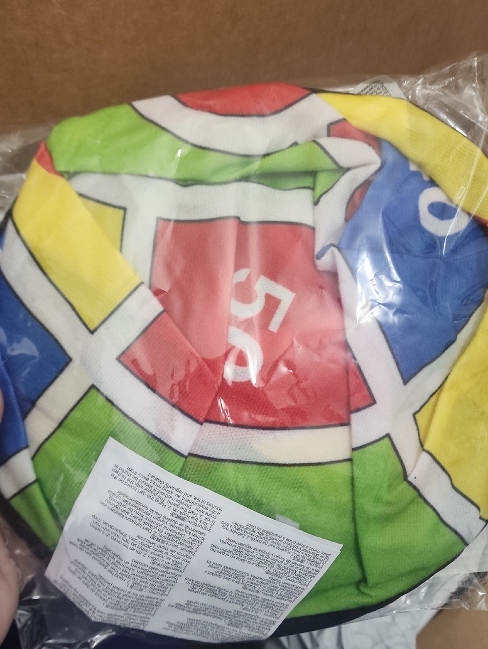 66CM- red medium Dart Board With Random 8 Balls, Sticky Dart. Medium Double FP25